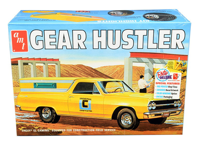 diecast model cars wholesale toys dropshipper drop shipping skill 2 model kit 1965 chevrolet el camino gear hustler pickup 1 25 scale amt amt1096 drop shipping wholesale drop ship drop shipper dropship dropshipping diecast dropshipper