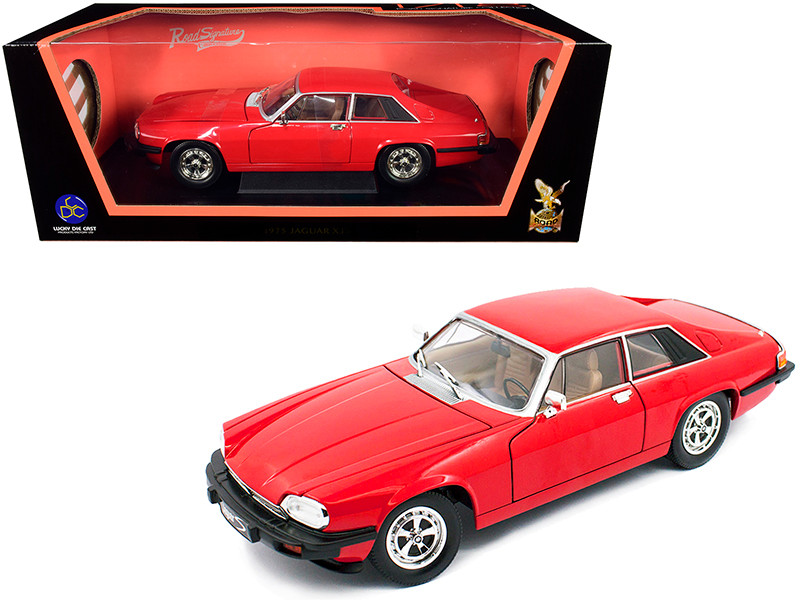 1975 Jaguar XJS Coupe Red 1/18 Diecast Model Car Road Signature 92658