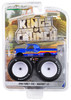 1996 Ford F-250 Monster Truck Bigfoot #7 Metallic Blue Stripes Kings of Crunch Series 5 1/64 Diecast Model Car Greenlight 49050 F