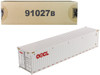 40' Dry Goods Sea Container OOCL White Transport Series 1/50 Model Diecast Masters 91027 B