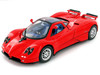 Pagani Zonda C12 Red 1/18 Diecast Model Car Motormax 73147