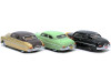 1949 Mercury Set of 3 Cars 70th Anniversary 1/87 HO Scale Diecast Model Cars Oxford Diecast 87SET002