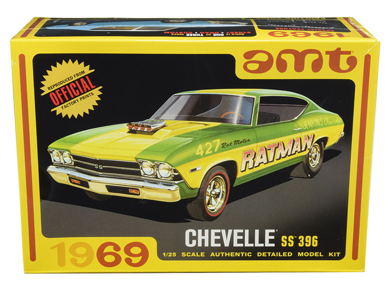 1969 chevelle diecast model car