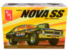 Skill 2 Model Kit 1972 Chevrolet Nova SS Pro Stocker 1/25 Scale Model AMT AMT1142 M