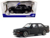 1990 BMW E30 Sport Evo Black 1/18 Diecast Model Car Solido S1801501