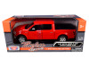 2019 Ford F-150 Lariat Crew Cab Pickup Truck Red 1/24 1/27 Diecast Model Car Motormax 79363