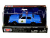 1983 Dodge Diplomat Royal Canadian Mounted Police RCMP Light Blue White 1/43 Diecast Model Car Motormax 79472
