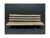 Park Bench 2 piece Accessory Set for 1/24 Scale Models American Diorama 38436