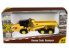 Heavy Duty Dumper Truck Yellow TraxSide Collection 1/87 HO Scale Diecast Model Classic Metal Works TC101 B