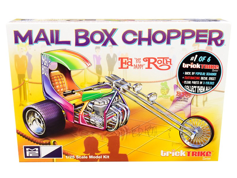 Skill 2 Model Kit Mail Box Chopper Trike (Ed 
