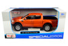 2019 Ford Ranger FX4 Off Road Pickup Truck Copper Orange Metallic 1/27 Diecast Model Car Maisto 31521