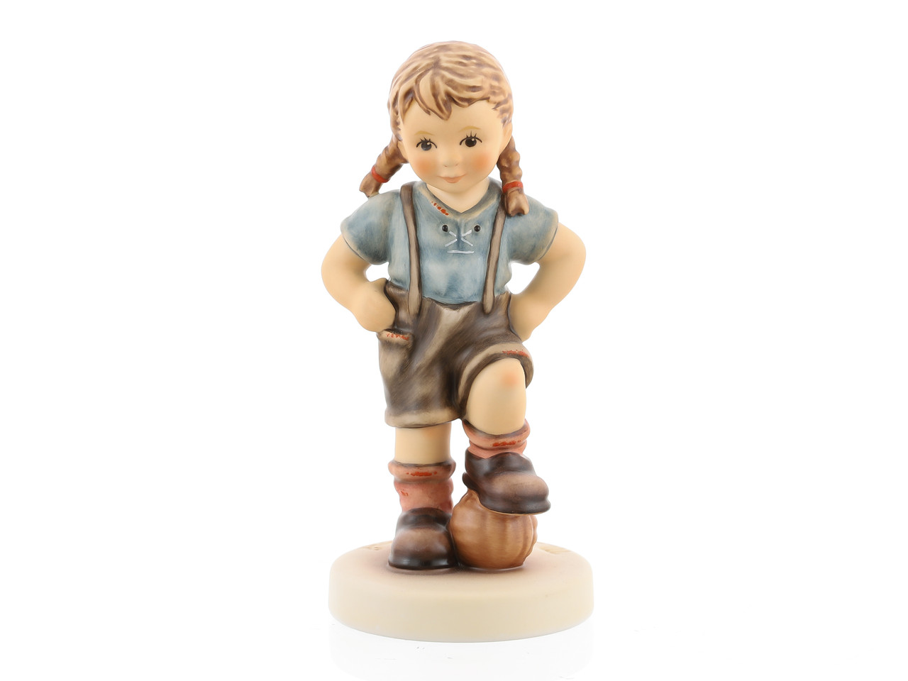 Ready to Play? Hummel Figurine | HUM 2274 | Soccer Girl Gift