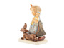 Behave Hum 339 M.I. Hummel Club 20th Anniversary figurine girl with dachshund and doll.