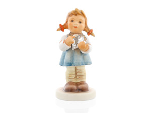 Limited Edition M.I. Hummel figurine HUM 2240 "Heart of Hope" with a Swarovski crystal heart