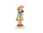 For Mommy HUM 2258 M.I. Hummel figurine of a girl with a ribbon bouquet and hidden envelope.
