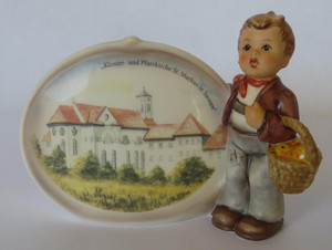 M.I. Hummel Adventure Time Convent Plaque HUM 919, representing the heritage of Siessen Convent and Sister M.I. Hummel