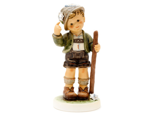 Limited Edition M.I. Hummel figurine HUM 2395 "My Edelweiss" featuring Swarovski crystals.