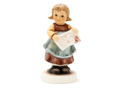 World of Hope 2018 Hummel Figurine (HUM 2389) – Girl with Pink Socks