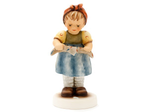 M.I. Hummel figurine HUM 2397 Girl Washing, the official companion to the Washing Boy Club Year 42 exclusive, handcrafted in Germany.