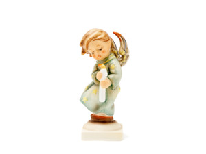 Heavenly Angel Turquoise Green Hummel Figurine (HUM 21/0) – Modern Keeper of Light