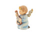 Close-up of the delicate hand-painted wings and serene face of the Hummel Angela figurine.