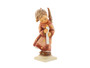 M.I. Hummel figurine HUM 21/III Heavenly Angel wearing a festive red robe and holding a candle, large-scale Christmas edition handcrafted in Germany.