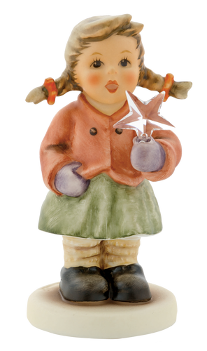 Wishing on a Star Hummel Figurine (HUM 2287) – Girl with Swarovski Crystal Star