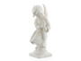 M.I. Hummel figurine HUM 21/III Heavenly Angel White Edition featuring a large, elegant all-white porcelain angel in a prayerful pose.