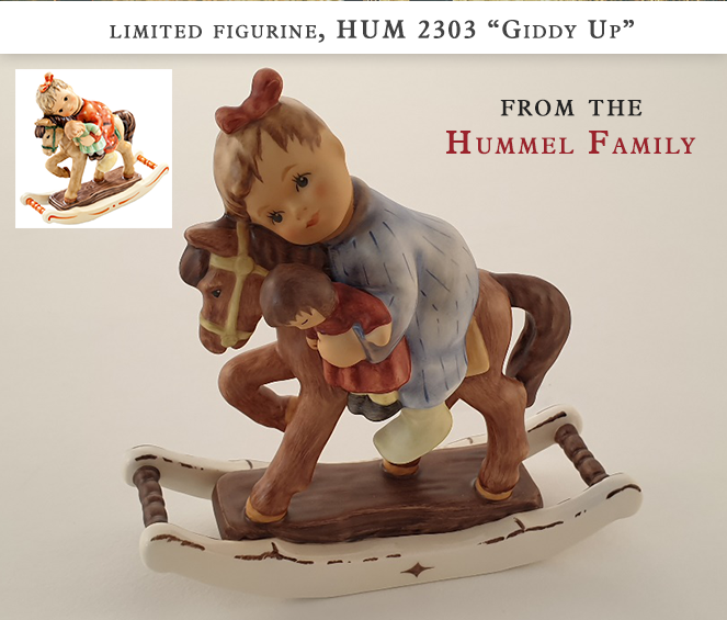 jeg læser en bog Hæl helvede HUM 2303 Giddy Up (members only) - Hummel Gifts