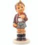 M.I. Hummel Cheeky Fellow HUM 554 porcelain figurine of a boy in traditional German suspenders and hat
