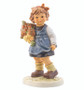 M.I. Hummel 'Homecoming' figurine HUM 2216/II featuring a young girl holding a colorful bouquet of flowers.