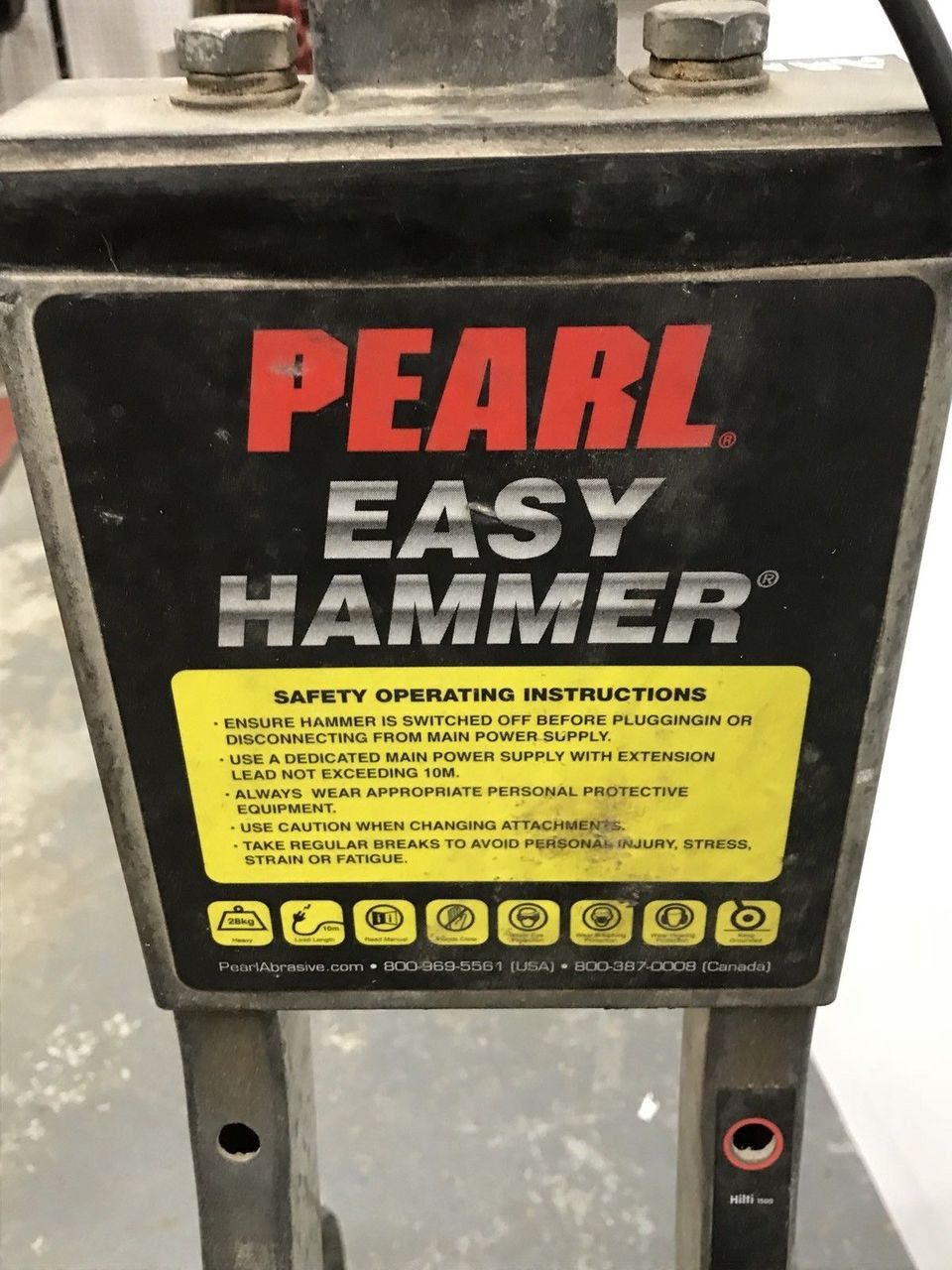 Pearl Easy Hammer Trolley For Bosch Brute Cart For Demolition