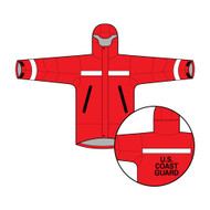 Foul Weather Jacket with US Coast Guard Stencil