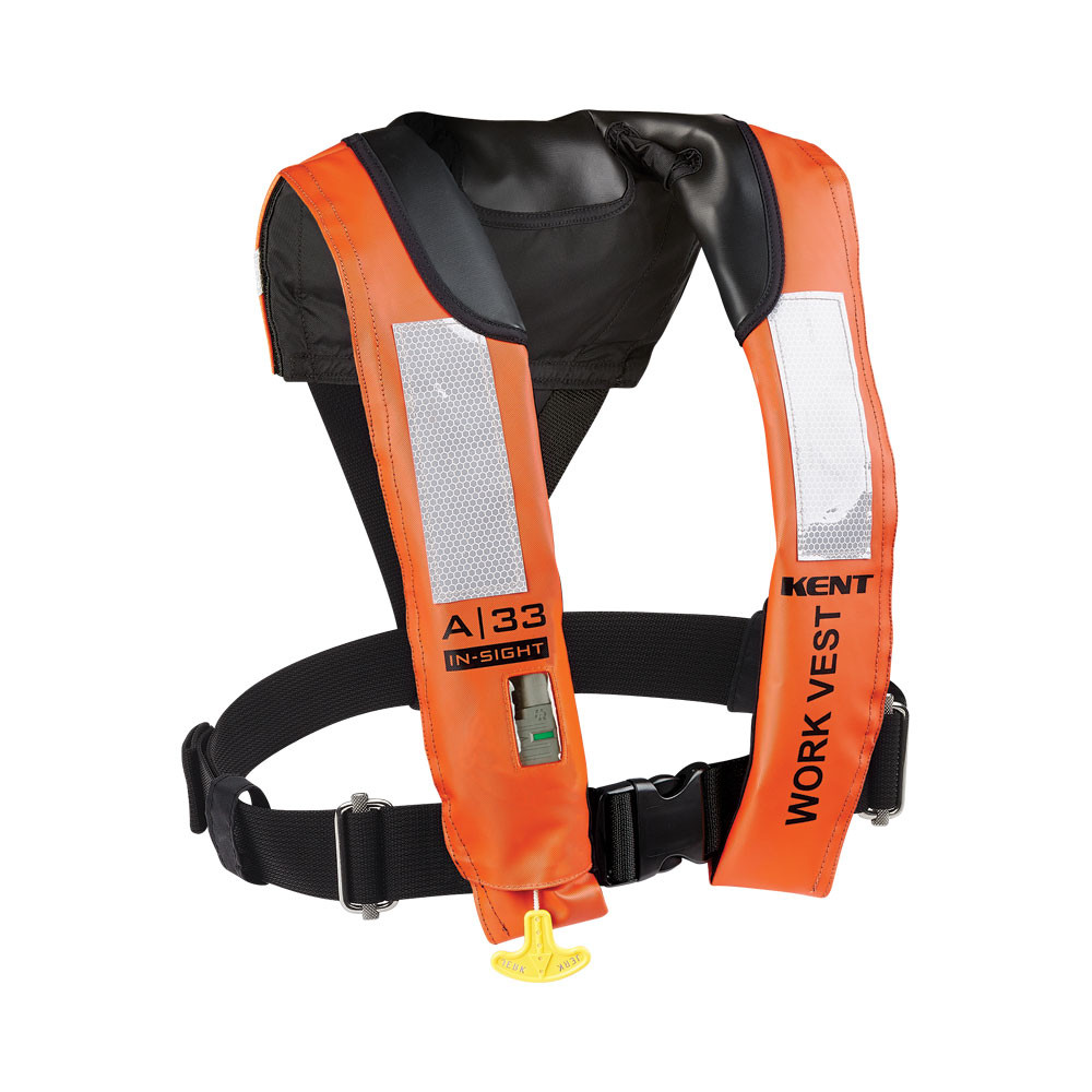 A-33 All Clear Automatic Inflatable Work Vest - United SAR, Inc.