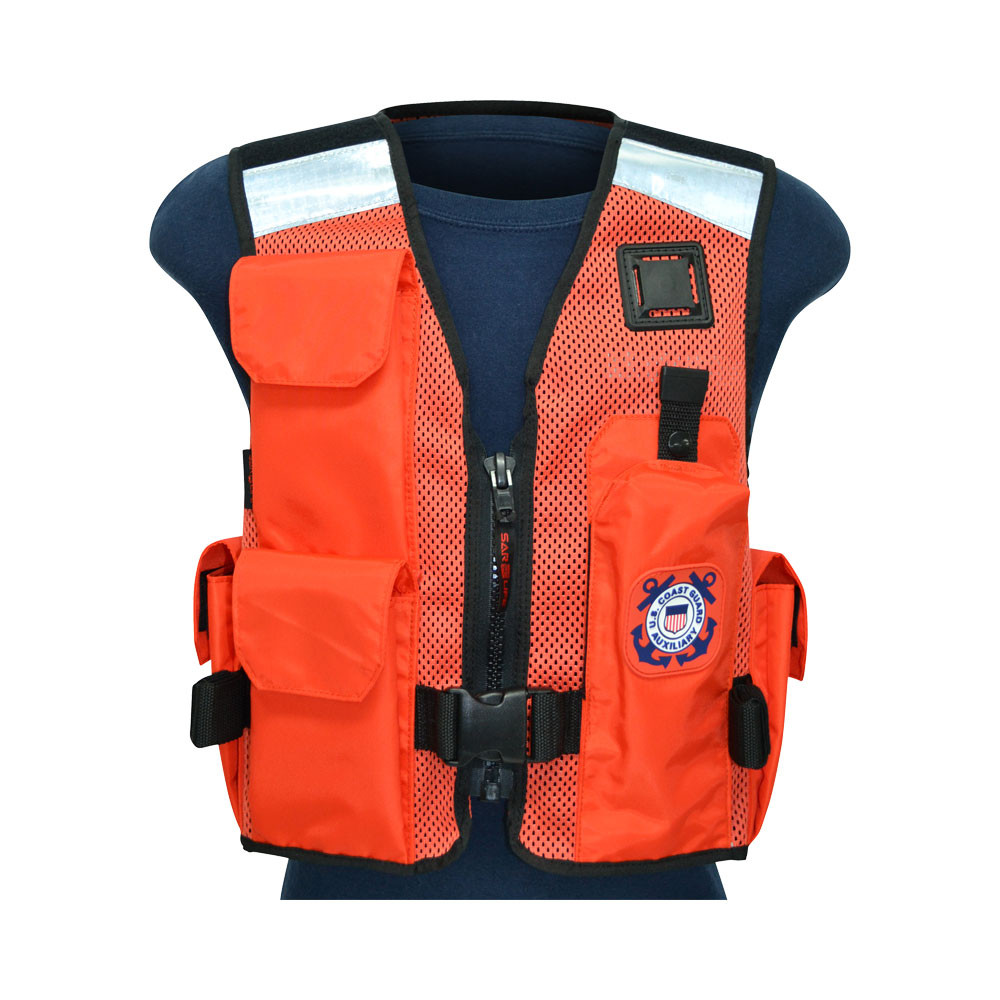 Boat Crew Survival Vest, USCG Auxiliary - United SAR, Inc.