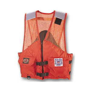 Stearns Utility Flotation Vest with USCG Auxiliary Markings