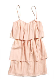 [Sample] Blake, orange frills & thrills dress