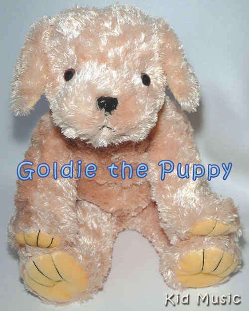 Goldie the Puppy Personalized Stuffed Animal