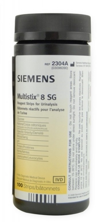 Siemens Multistix 8sg Colour Chart