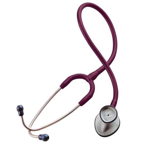 Littmann Lightweight II SE Stethoscope Burgundy Tubing, 2451 Four