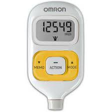 Omron Walking Style Iii Step Counter Pedometer Orange Four Square Healthcare Ltd