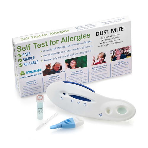 Imutest Dust Mite Allergy Test Kit Four Square Healthcare Ltd