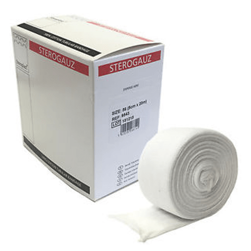 Tubular Gauze Bandage, Size 00, 1cm x 20m (Sterogauz) Four Square