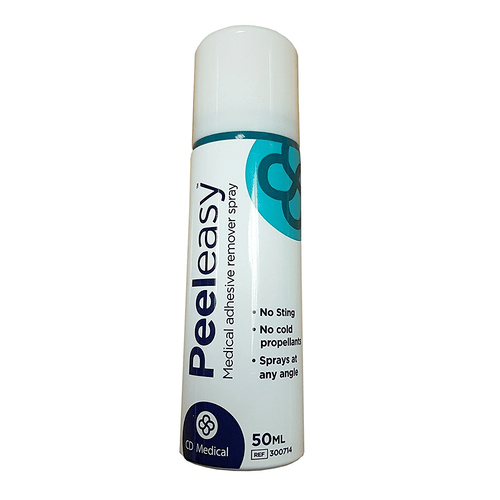 Peel Easy Medical Adhesive Remover Spray 50ml Four Square Healthcare Peel Easy Medical Adhesive Remover Spray 50ml Four Square Healthcare