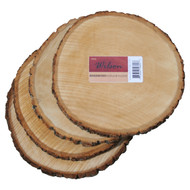 Basswood Round (4 pack) Rustic Refined