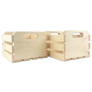 Pine Handle Crate Small
