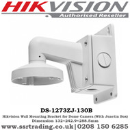  Hikvision DS-1273ZJ-130B Wall Mounting Bracket for Dome Camera (with Junction Box)