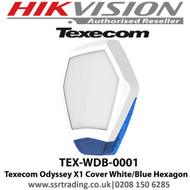 Texecom WDB-0001 Odyssey X1 Cover White/blue Hexagon 