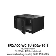 Rack Wall Mount 6U 600W x 450 Depth Cabinet - SFX/ACC-WC-6U-600x450-1