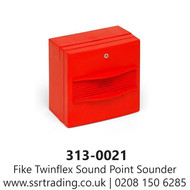 Fike Twinflex Sound Point Sounder, Red - 313-0021